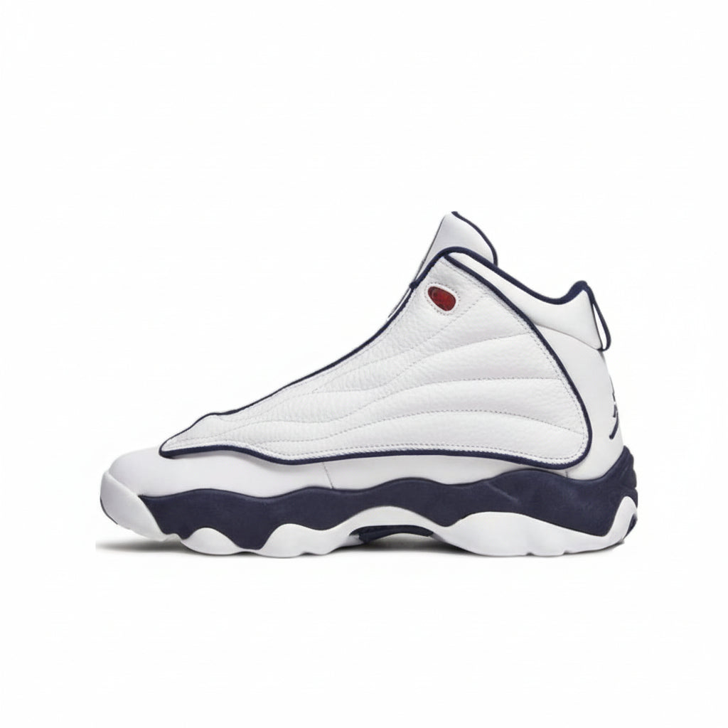 Nike Air Jordan Pro Strong White “Midnight Navy” Basketball Sneakers Prestige Stride