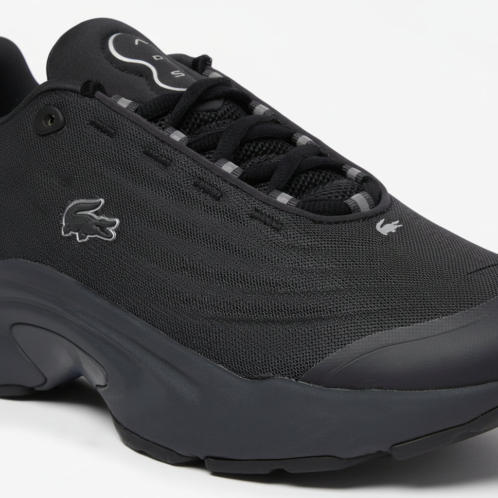Lacoste Spinor "Chunky-Sole" Black Sneakers