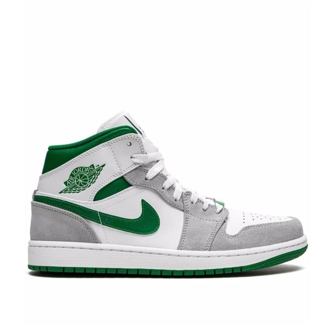 Air Jordan 1 Mid SE “Grey Pine Green” Sneakers