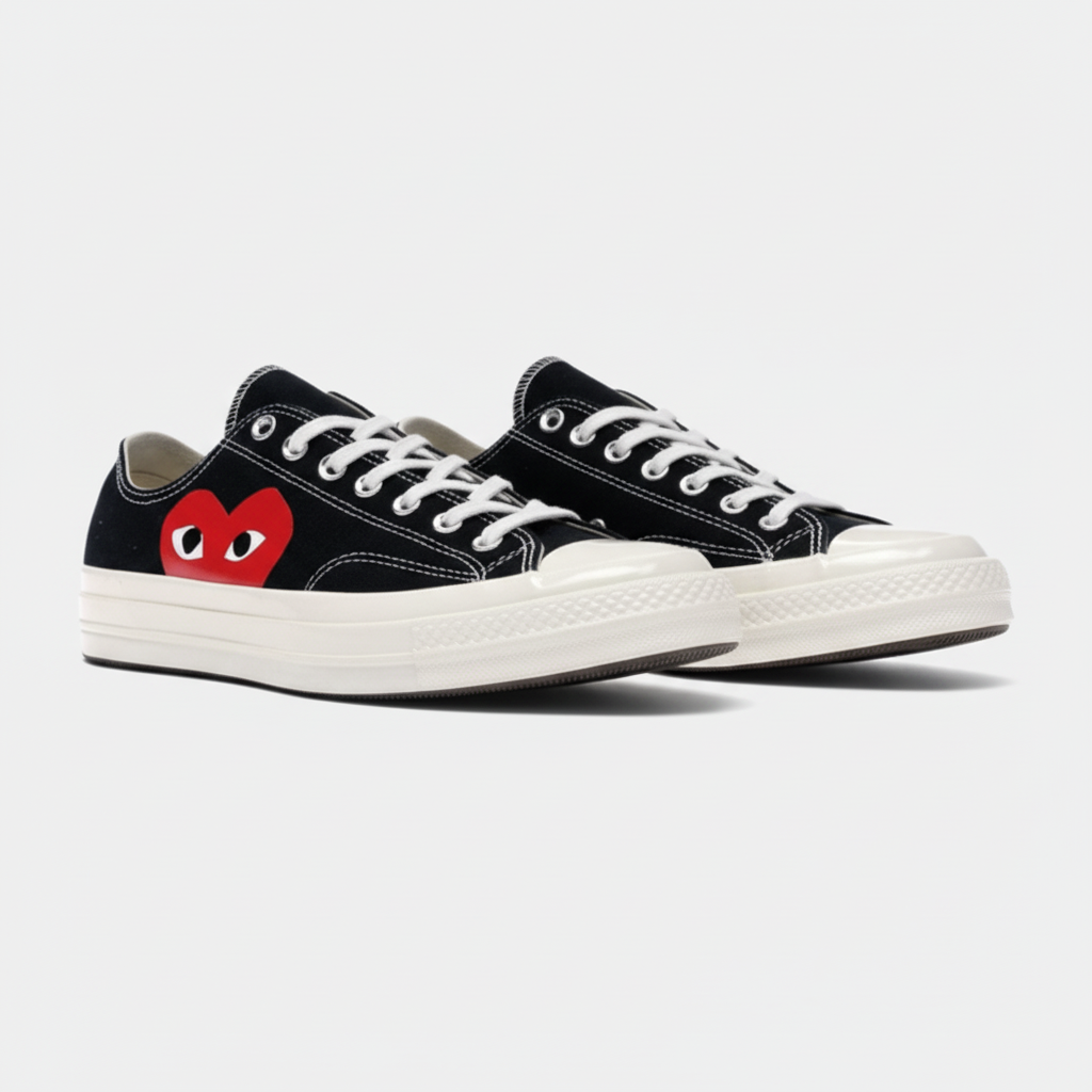 Comme des Garçons Play Converse Edition Half Heart Chuck ’70 Low