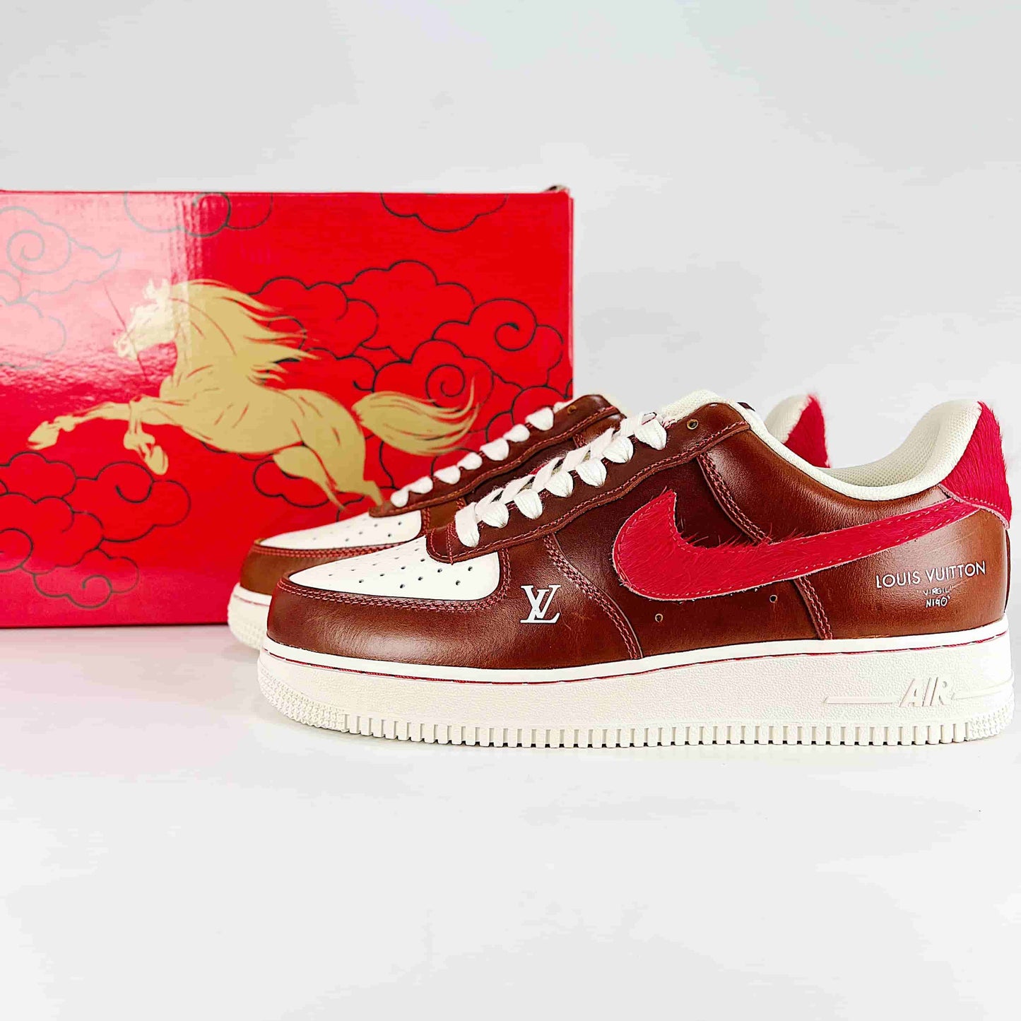 Louis Vuitton x Nike Air Force 1 Low Sneakers