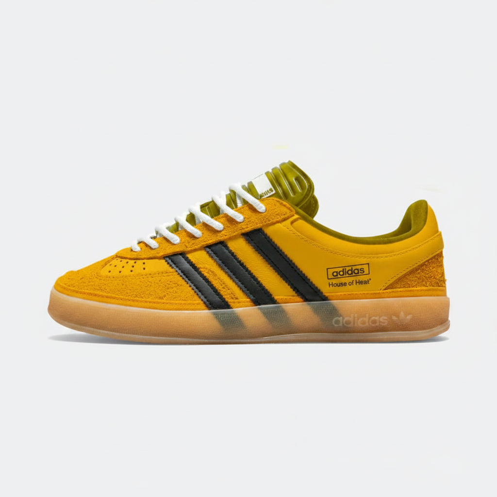 Bad Bunny x Adidas Gazelle Indoor "Sulfur" Sneakers