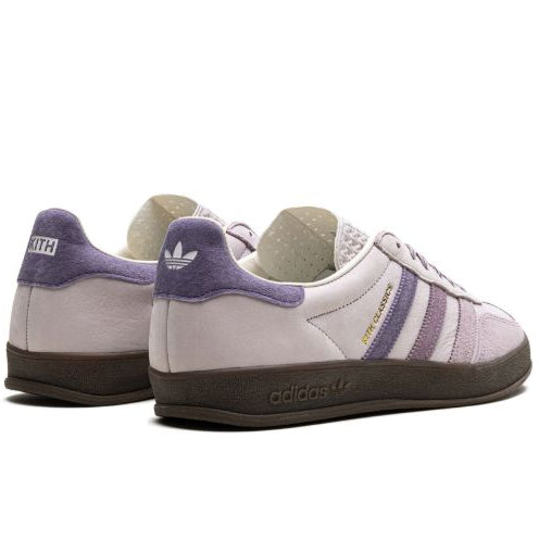 Adidas Gazelle Indoor Kith Classics Ash Purple Sneakers.