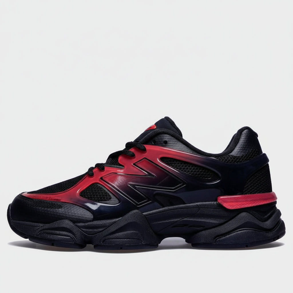 New Balance 9060 "Black Red" Patent Sneaker