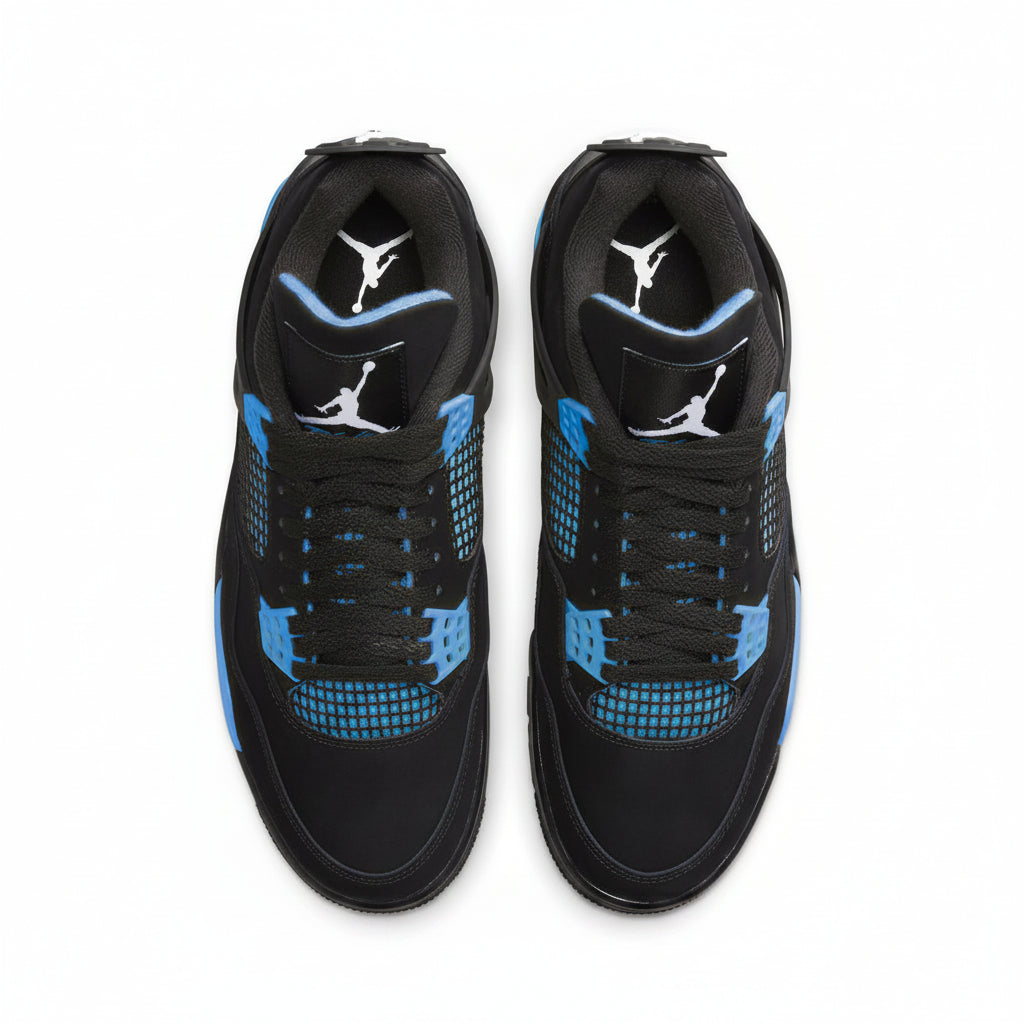 Nike Air Jordan 4 “Black Blue Thunder” Sneakers