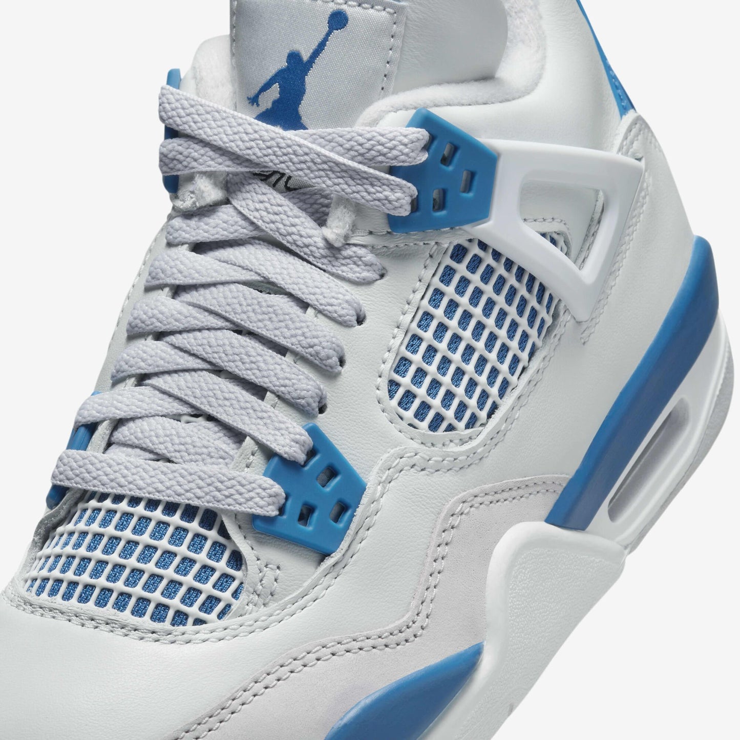 Nike Air Jordan 4 Golf Shoe | White/Military Blue