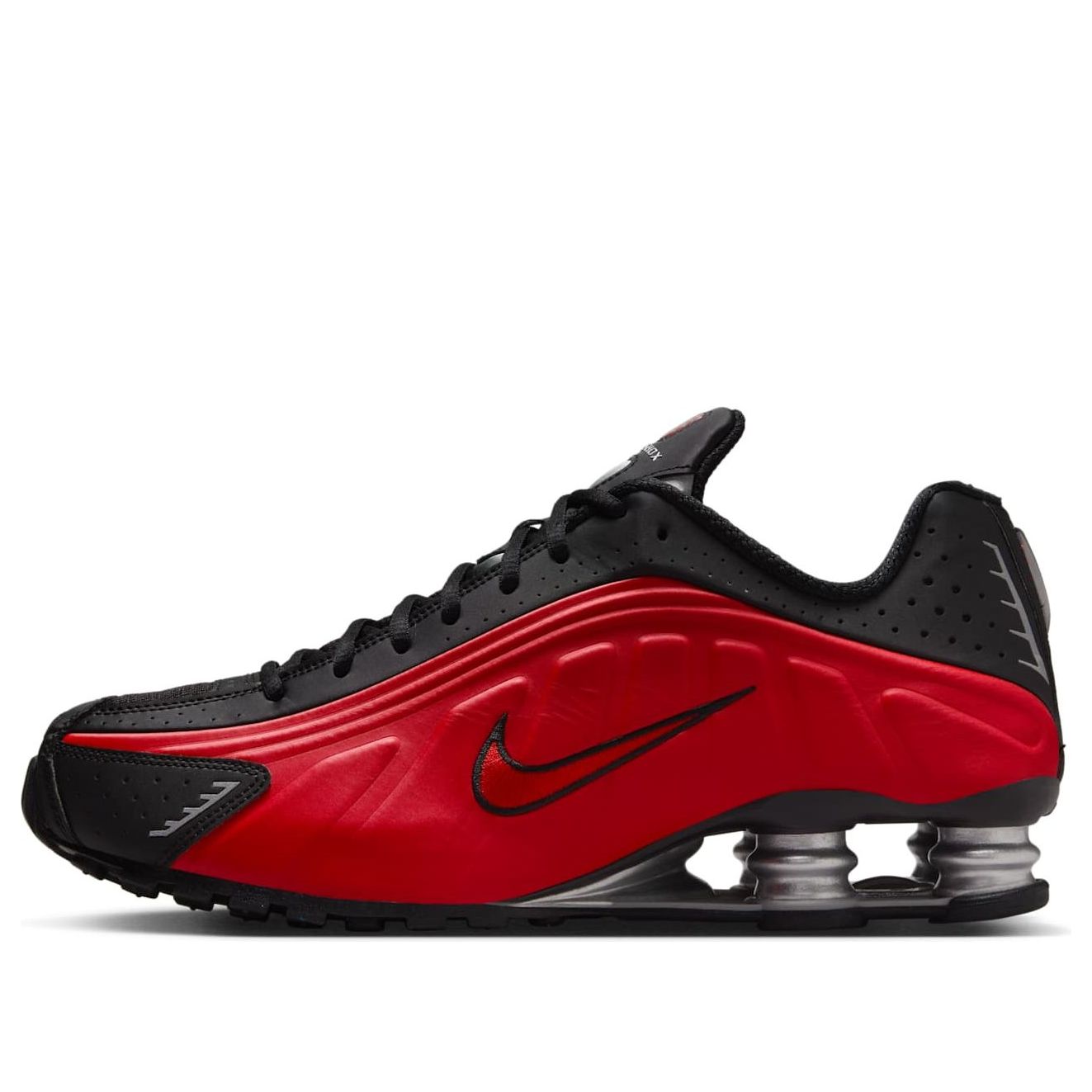 Nike Shox R4 “University Red & Black”
