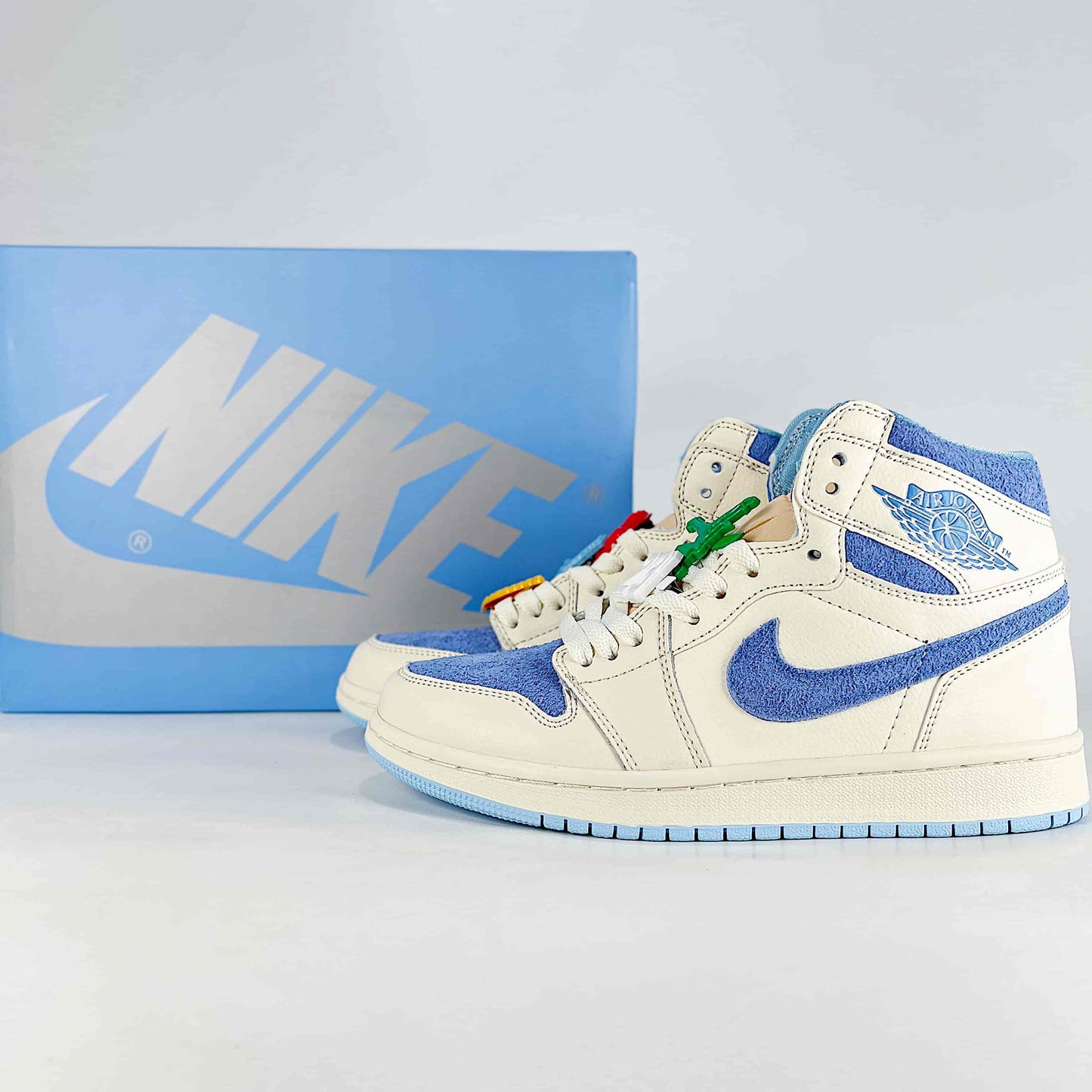 Nike Air Jordan 1 Retro High OG “Psychic Blue & Pale Ivory” Shoes