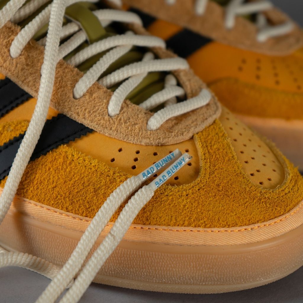 Bad Bunny x Adidas Gazelle Indoor "Sulfur" Sneakers