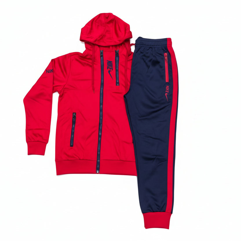 Nike tracksuit - White Logo-Tape Detailing