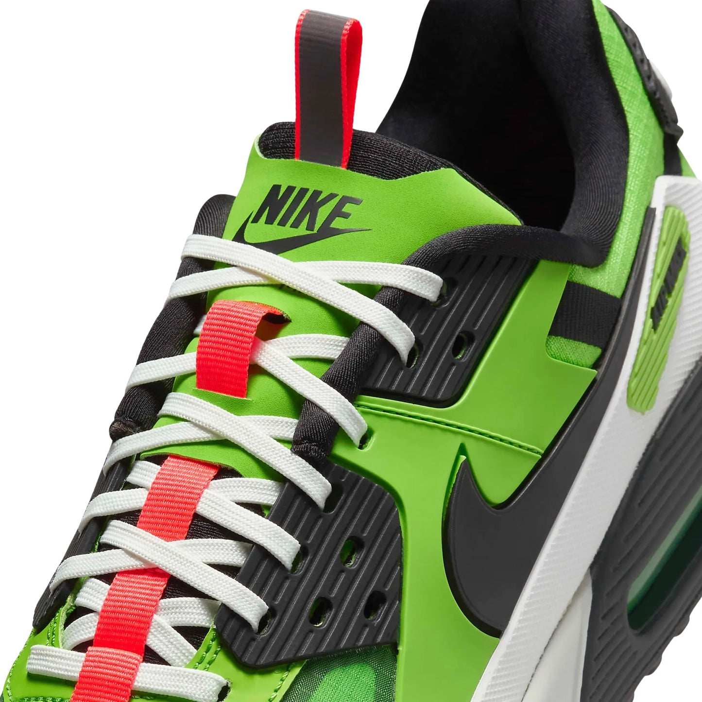 Nike Air Max 90 Drift Sneakers – Action Green & Bright Crimson