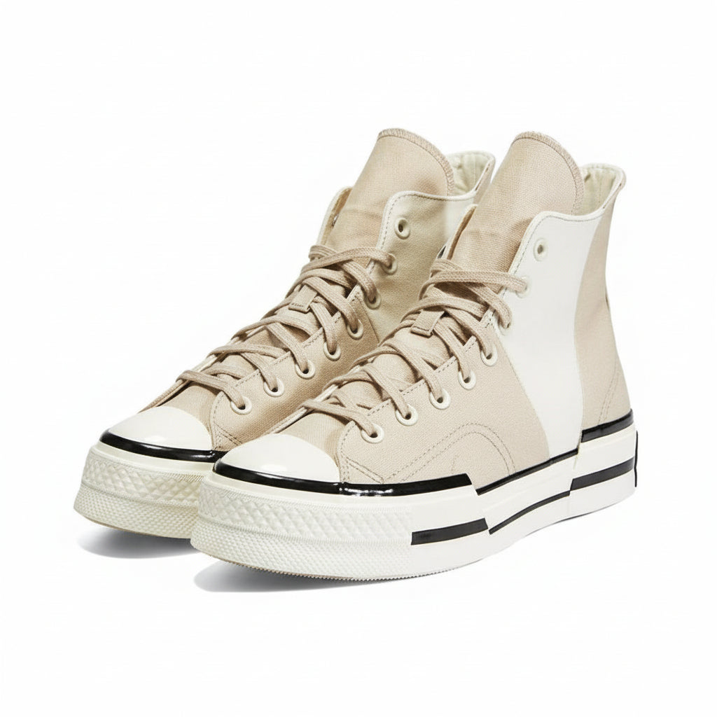 Converse Chuck 70 High Plus 'Logo Collage - Beach Stone'