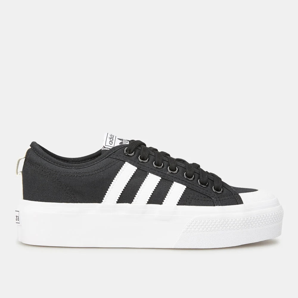 Adidas Originals Nizza Platform Sneakers "Core Black/White"