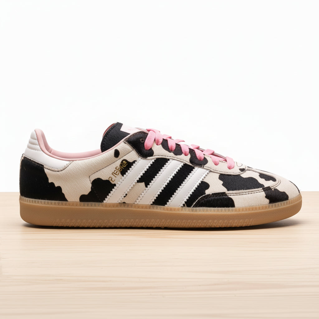 Adidas Samba OG "Cow Print" Sneakers