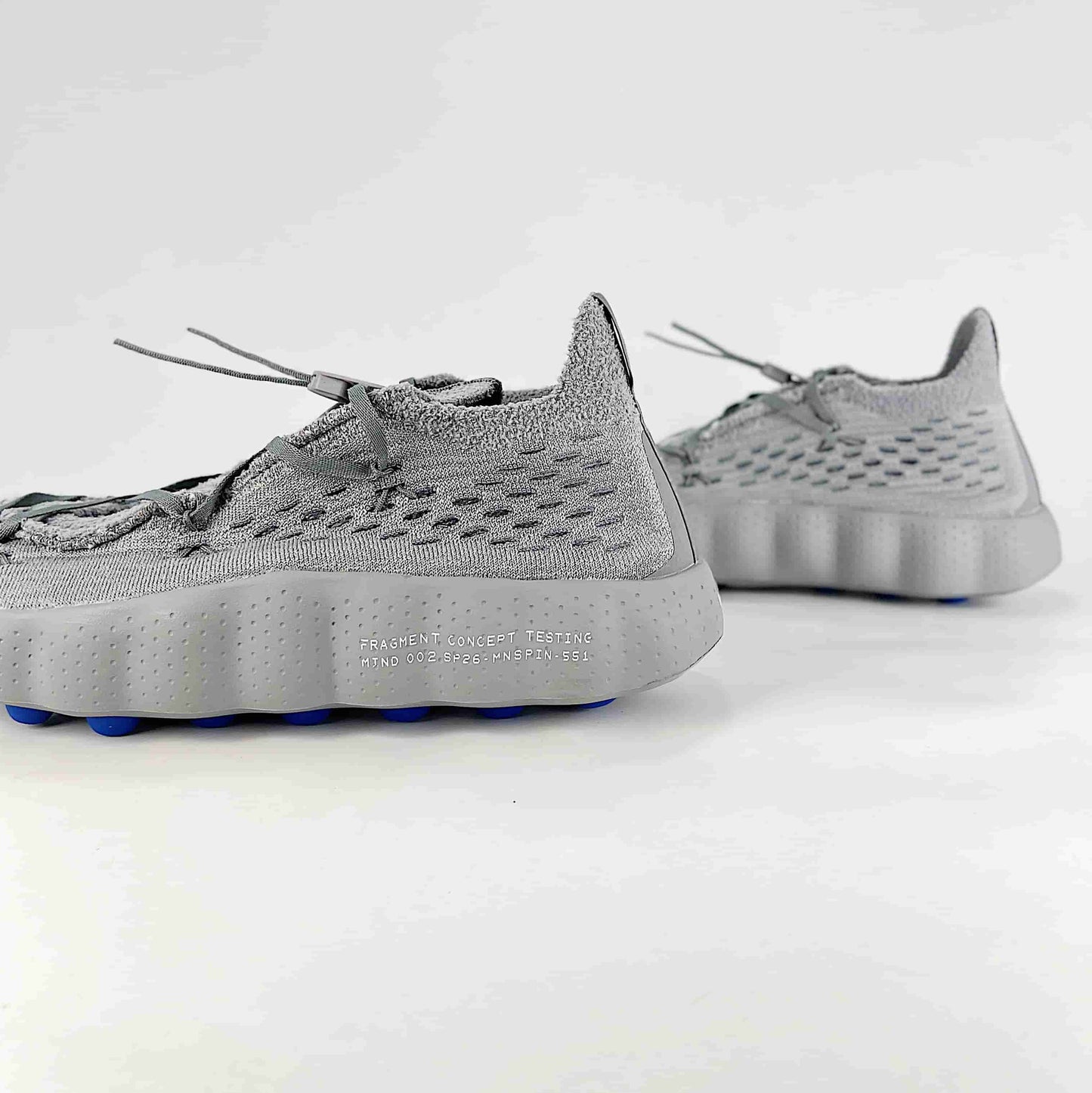 Nike Mind 002 Flyknit Fragment Particle Grey Sneakers