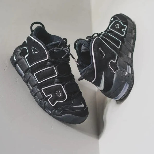 Nike Air More Uptempo - Black White Prestige Stride