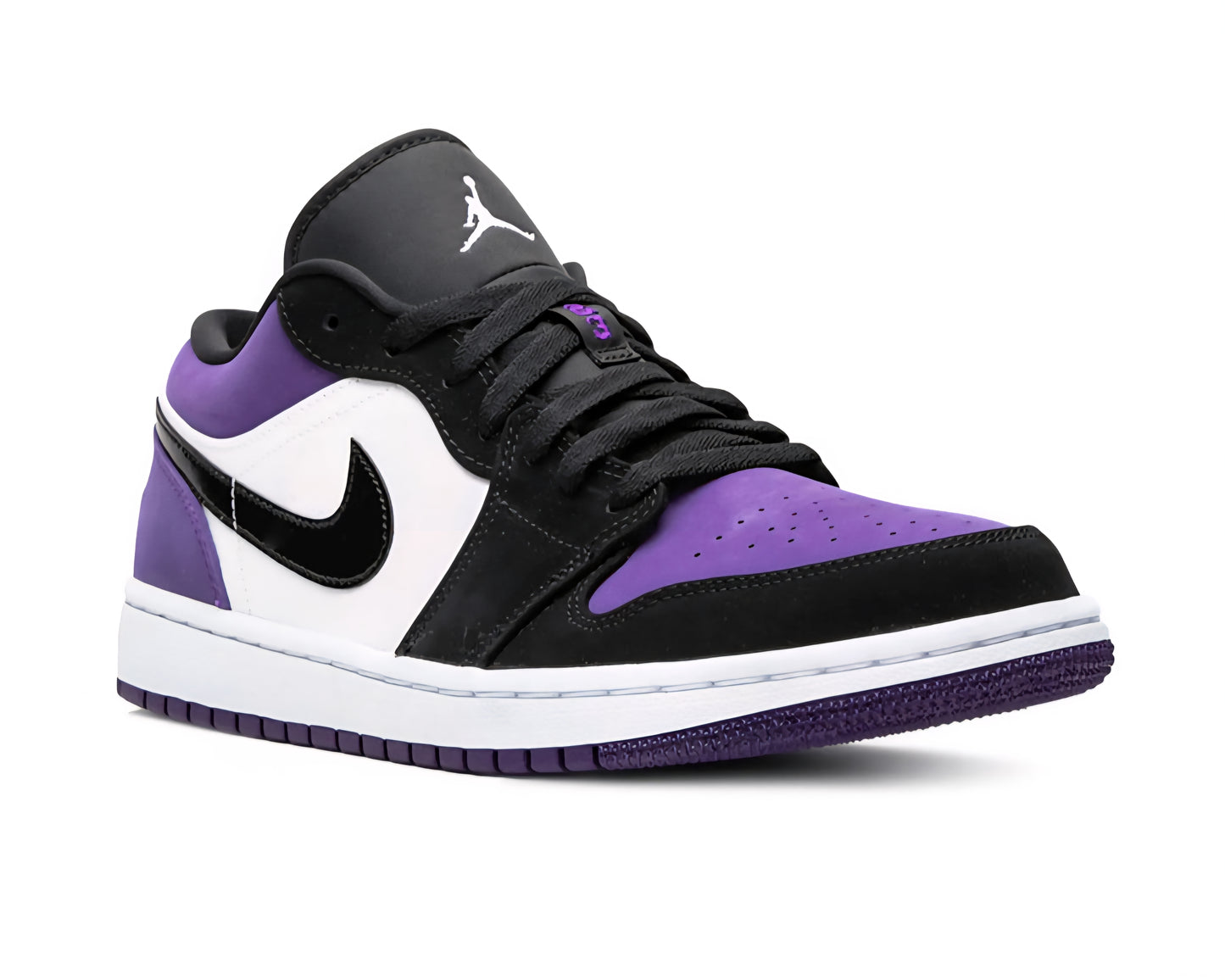 Nike Air Jordan 1 Low ''Court Purple'' Sneakers