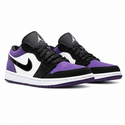 Nike Air Jordan 1 Low ''Court Purple'' Sneakers